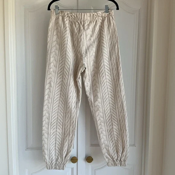 rag & bone women’s Faux Cable Joggers - Picture 3 of 7